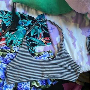 Fbc striped halter top
